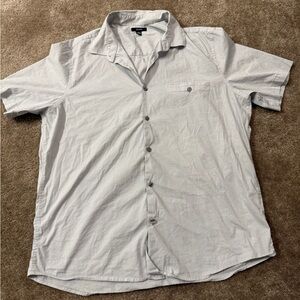 Alfani Soft Gray Men's Casual Shirt